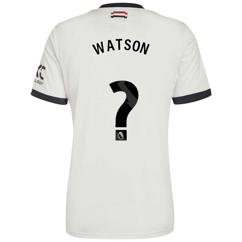 Niño Camiseta Jacob Watson #0 Blanquecino Equipación Tercera 2024/25 La Camisa Chile