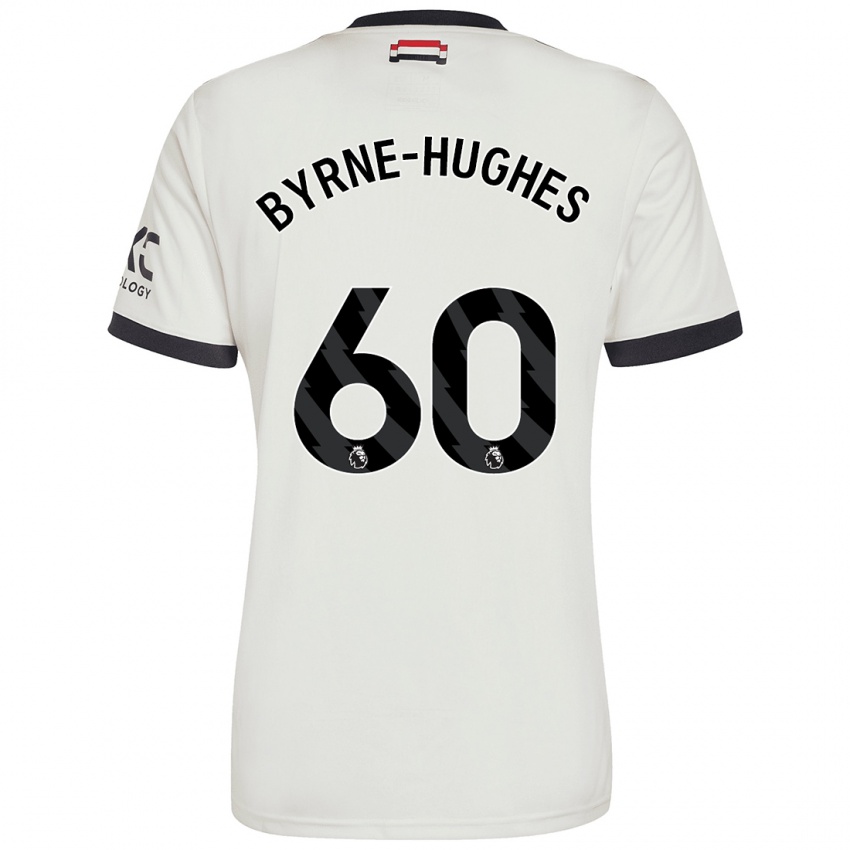 Niño Camiseta Cameron Byrne-Hughes #60 Blanquecino Equipación Tercera 2024/25 La Camisa Chile