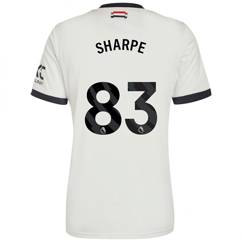 Niño Camiseta Malachi Sharpe #83 Blanquecino Equipación Tercera 2024/25 La Camisa Chile