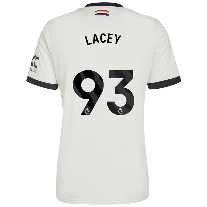 Niño Camiseta Shea Lacey #93 Blanquecino Equipación Tercera 2024/25 La Camisa Chile