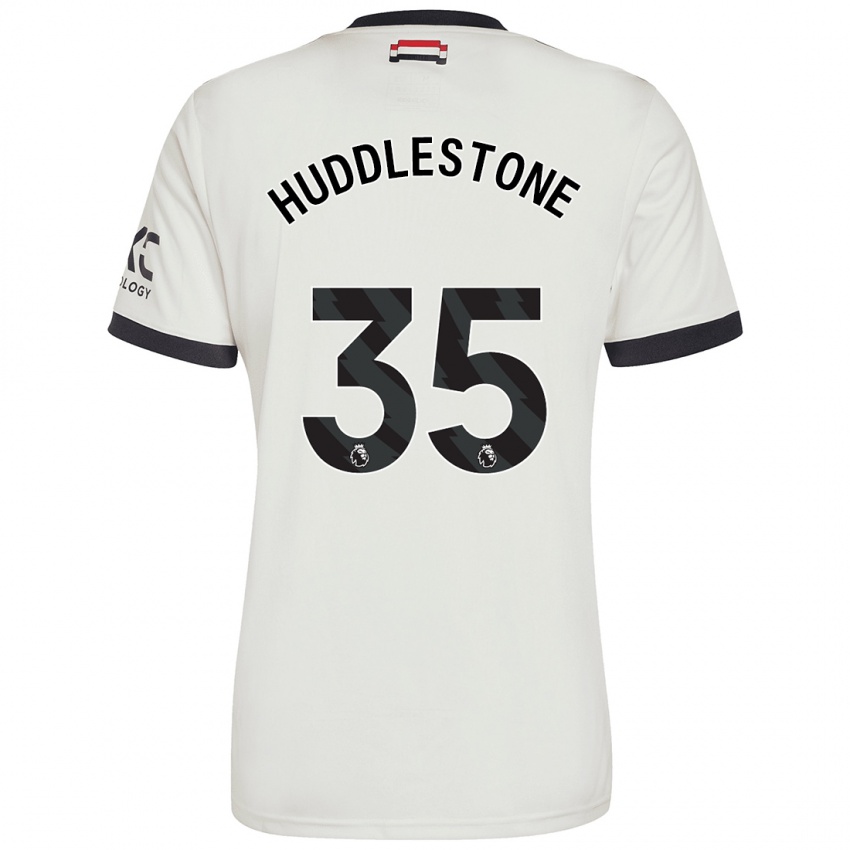 Niño Camiseta Tom Huddlestone #35 Blanquecino Equipación Tercera 2024/25 La Camisa Chile