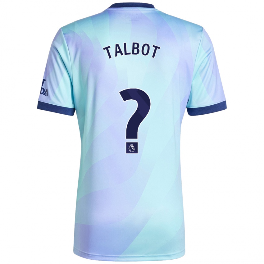 Niño Camiseta Jack Talbot #0 Agua Equipación Tercera 2024/25 La Camisa Chile