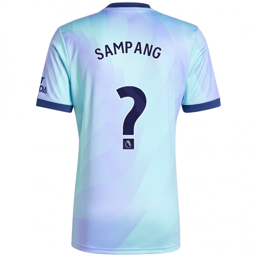 Niño Camiseta Saurap Sampang #0 Agua Equipación Tercera 2024/25 La Camisa Chile