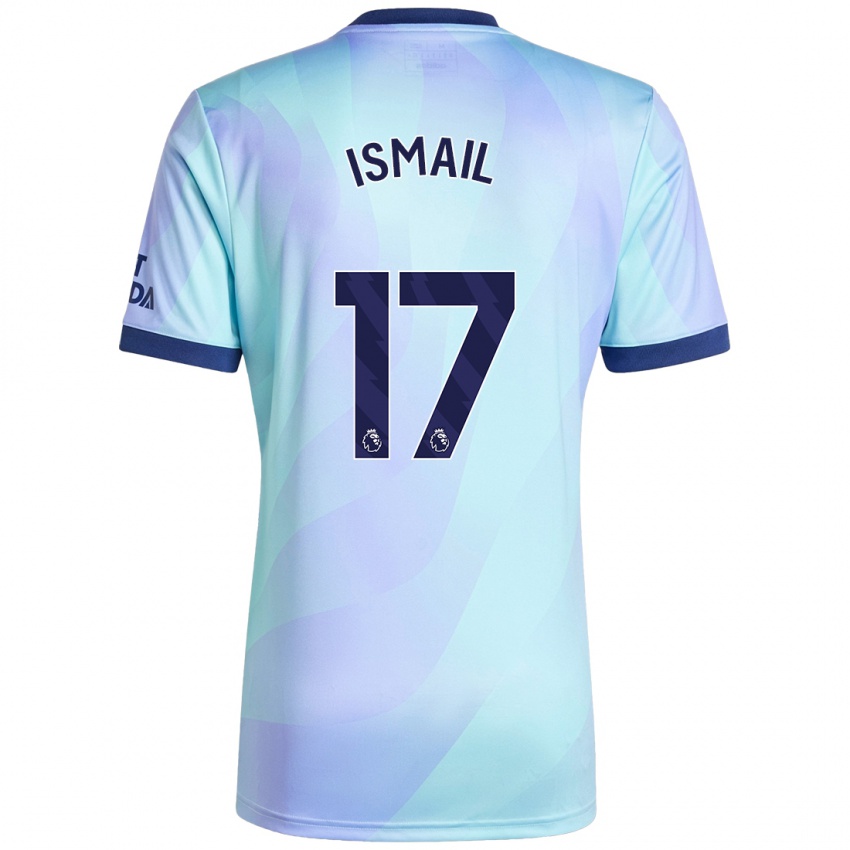 Niño Camiseta Cam'ron Ismail #17 Agua Equipación Tercera 2024/25 La Camisa Chile