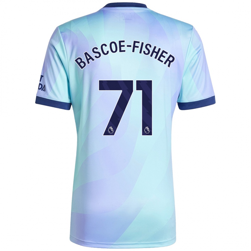 Niño Camiseta Jakai Bascoe-Fisher #71 Agua Equipación Tercera 2024/25 La Camisa Chile