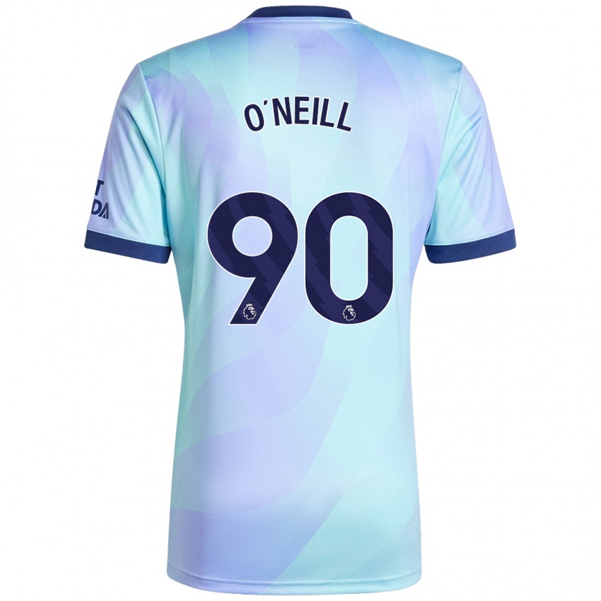 Niño Camiseta Ceadach O'neill #90 Agua Equipación Tercera 2024/25 La Camisa Chile