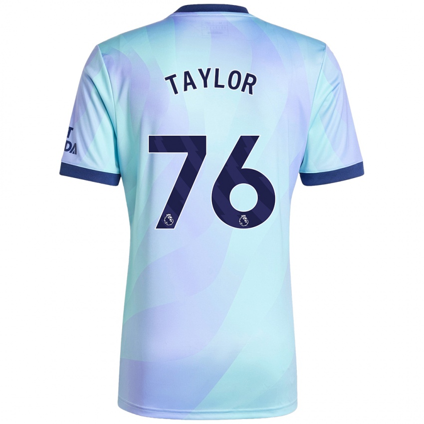 Niño Camiseta Kido Taylor Hart #76 Agua Equipación Tercera 2024/25 La Camisa Chile