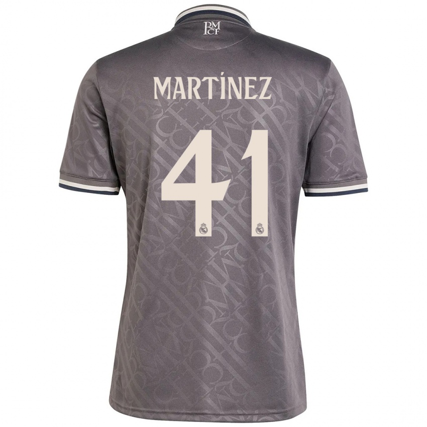 Niño Camiseta Joan Martínez #41 Carbón Equipación Tercera 2024/25 La Camisa Chile