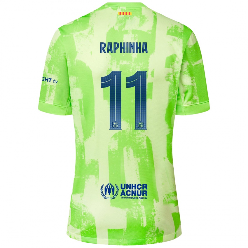 Niño Camiseta Raphinha #11 Lima Equipación Tercera 2024/25 La Camisa Chile