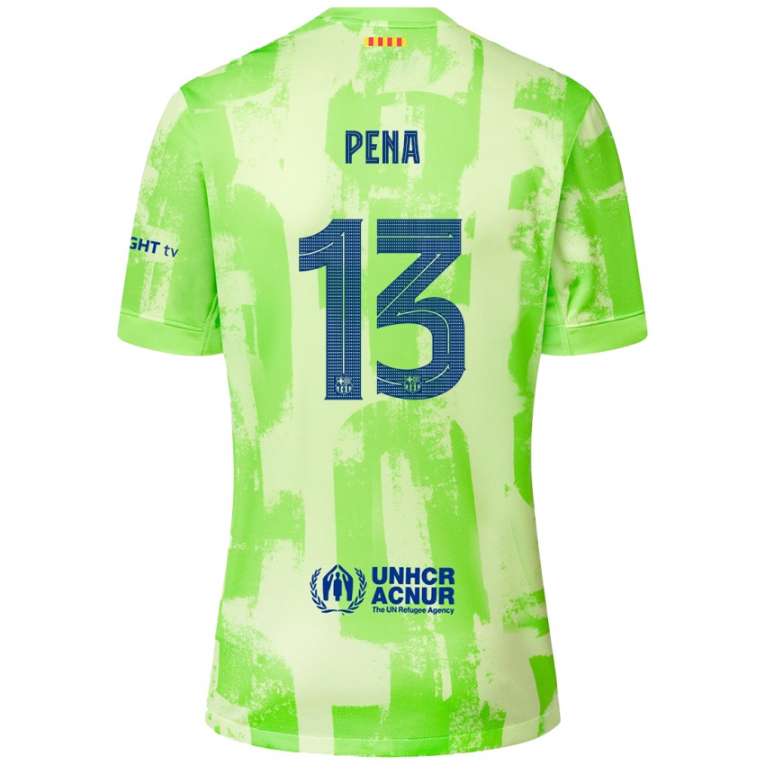 Niño Camiseta Inaki Pena #13 Lima Equipación Tercera 2024/25 La Camisa Chile