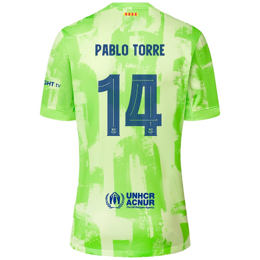 Niño Camiseta Pablo Torre #14 Lima Equipación Tercera 2024/25 La Camisa Chile