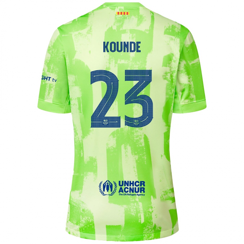 Niño Camiseta Jules Kounde #23 Lima Equipación Tercera 2024/25 La Camisa Chile