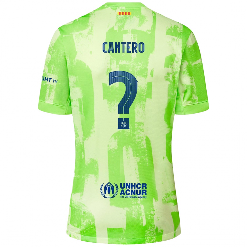 Niño Camiseta Rubén Cantero #0 Lima Equipación Tercera 2024/25 La Camisa Chile