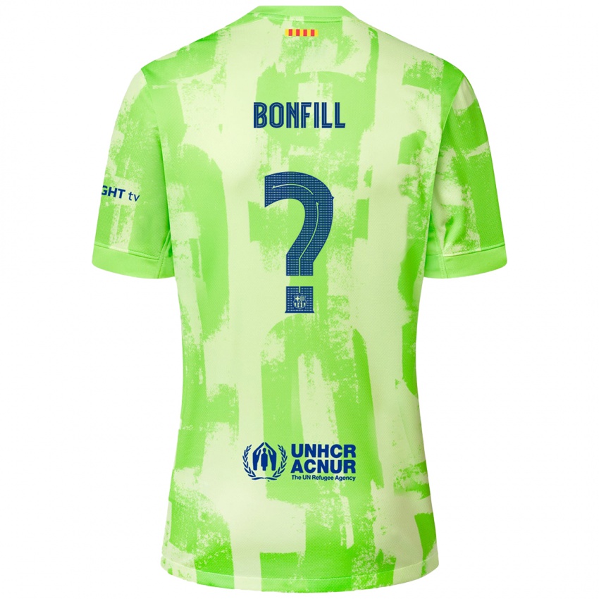 Niño Camiseta Max Bonfill #0 Lima Equipación Tercera 2024/25 La Camisa Chile