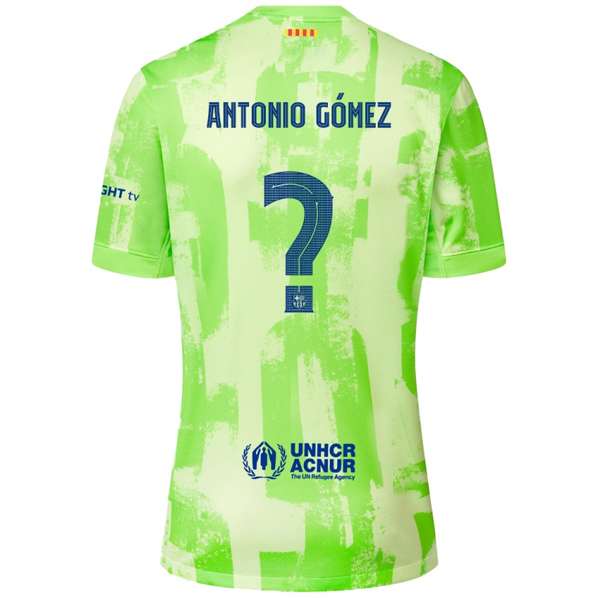 Niño Camiseta Antonio Gómez #0 Lima Equipación Tercera 2024/25 La Camisa Chile