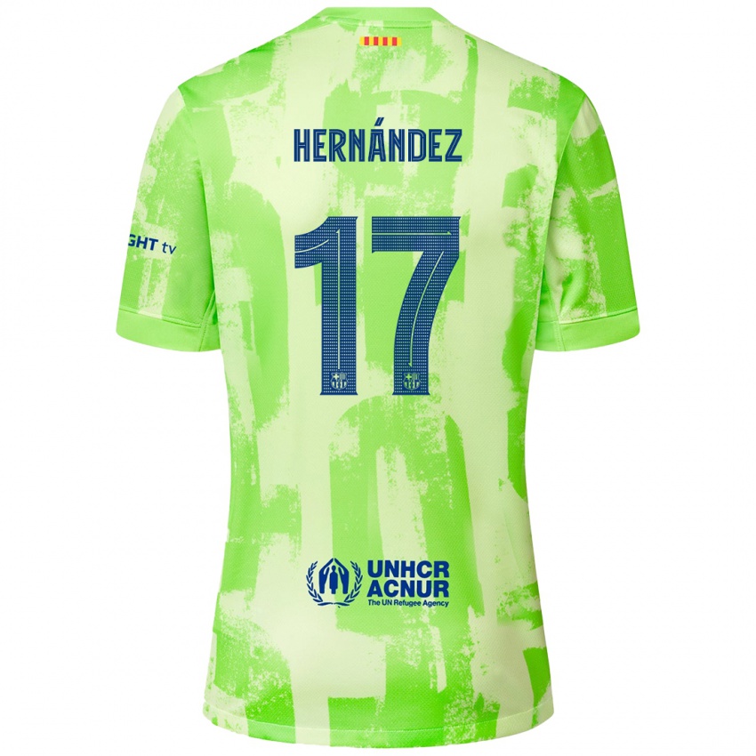 Niño Camiseta Juan Hernández #17 Lima Equipación Tercera 2024/25 La Camisa Chile