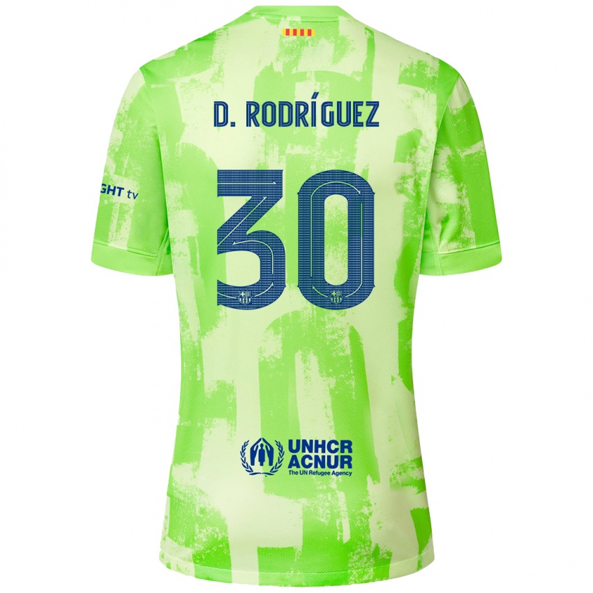 Niño Camiseta Dani Rodríguez #30 Lima Equipación Tercera 2024/25 La Camisa Chile