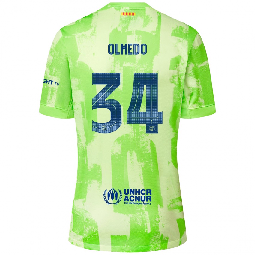 Niño Camiseta Alexis Olmedo #34 Lima Equipación Tercera 2024/25 La Camisa Chile