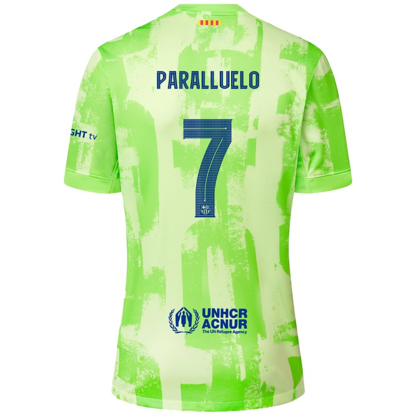 Niño Camiseta Salma Paralluelo #7 Lima Equipación Tercera 2024/25 La Camisa Chile