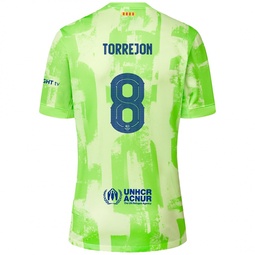 Niño Camiseta Marta Torrejón #8 Lima Equipación Tercera 2024/25 La Camisa Chile