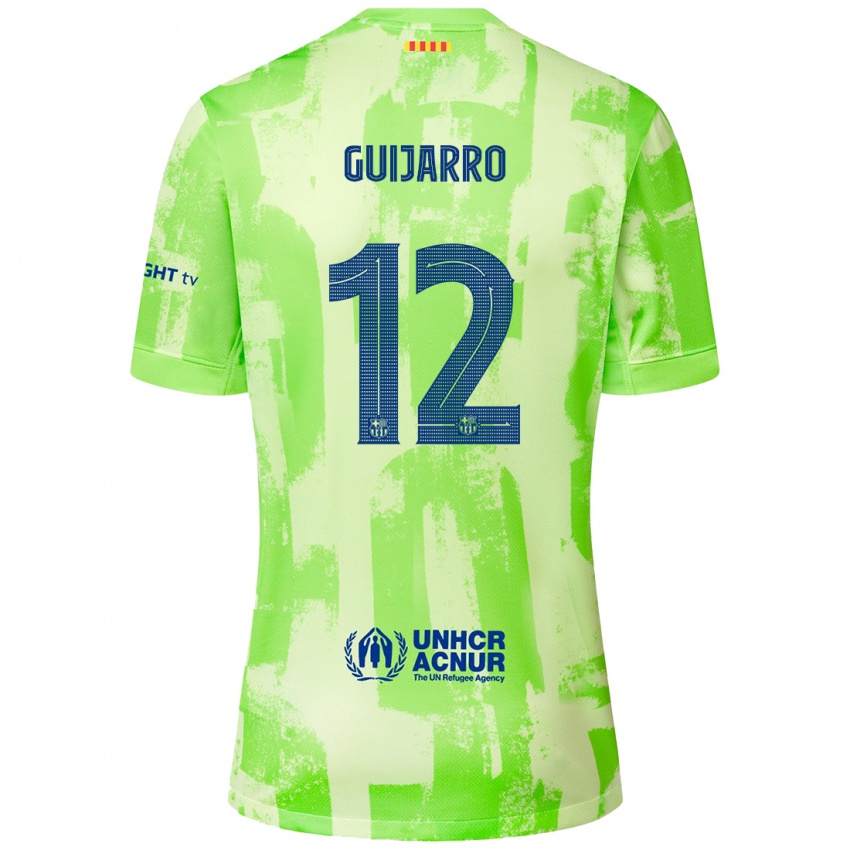 Niño Camiseta Patricia Guijarro #12 Lima Equipación Tercera 2024/25 La Camisa Chile