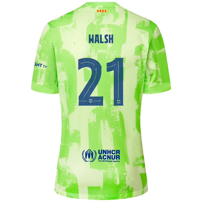 Niño Camiseta Keira Walsh #21 Lima Equipación Tercera 2024/25 La Camisa Chile