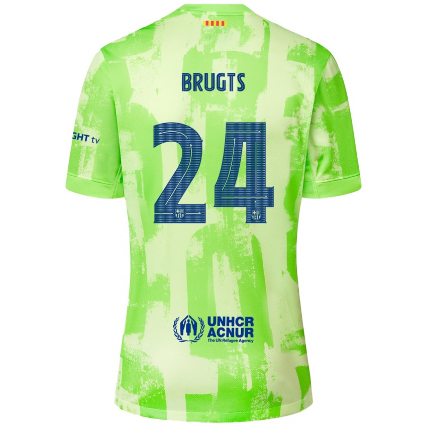 Niño Camiseta Esmee Brugts #24 Lima Equipación Tercera 2024/25 La Camisa Chile