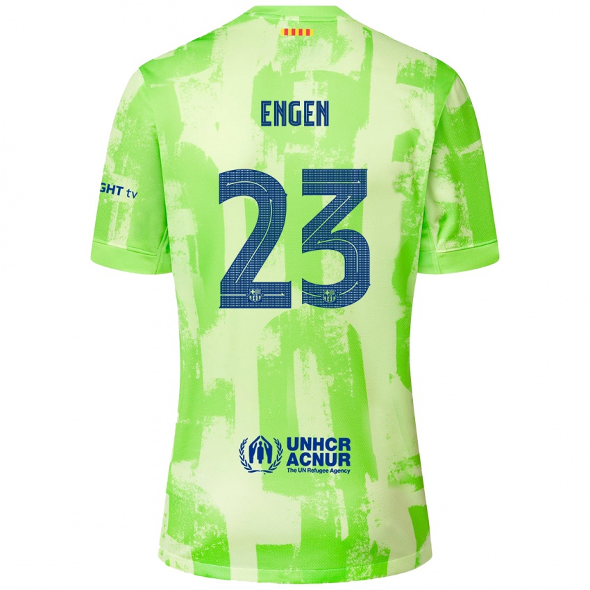 Niño Camiseta Ingrid Engen #23 Lima Equipación Tercera 2024/25 La Camisa Chile