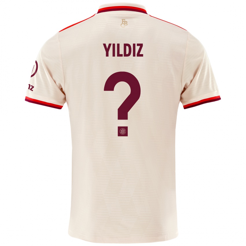 Niño Camiseta Veis Yildiz #0 Lino Equipación Tercera 2024/25 La Camisa Chile