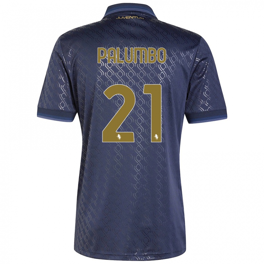 Niño Camiseta Martin Palumbo #21 Azul Marino Equipación Tercera 2024/25 La Camisa Chile