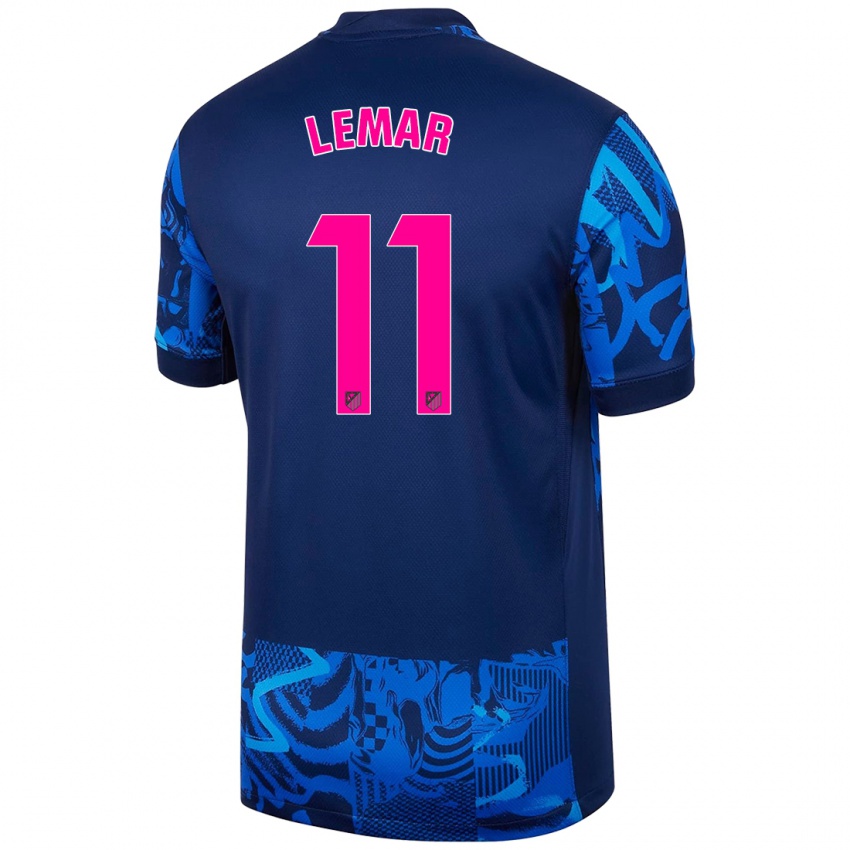 Niño Camiseta Thomas Lemar #11 Azul Real Equipación Tercera 2024/25 La Camisa Chile