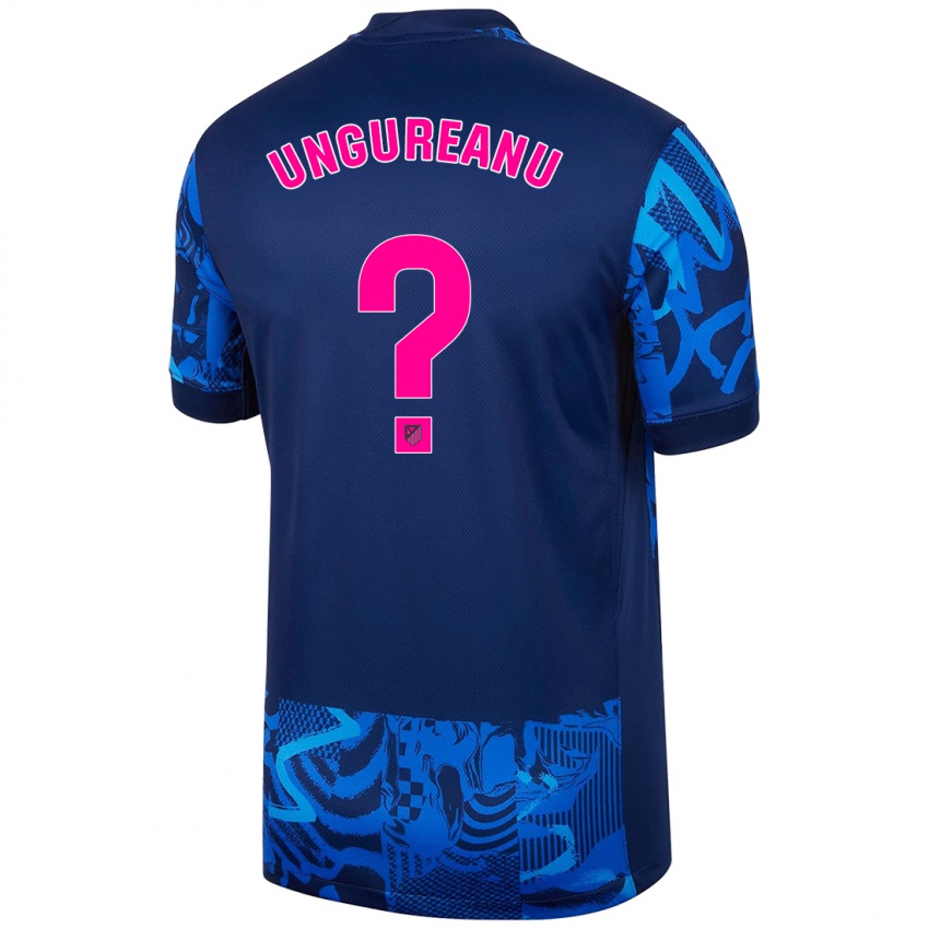 Niño Camiseta Bogdan Ungureanu #0 Azul Real Equipación Tercera 2024/25 La Camisa Chile