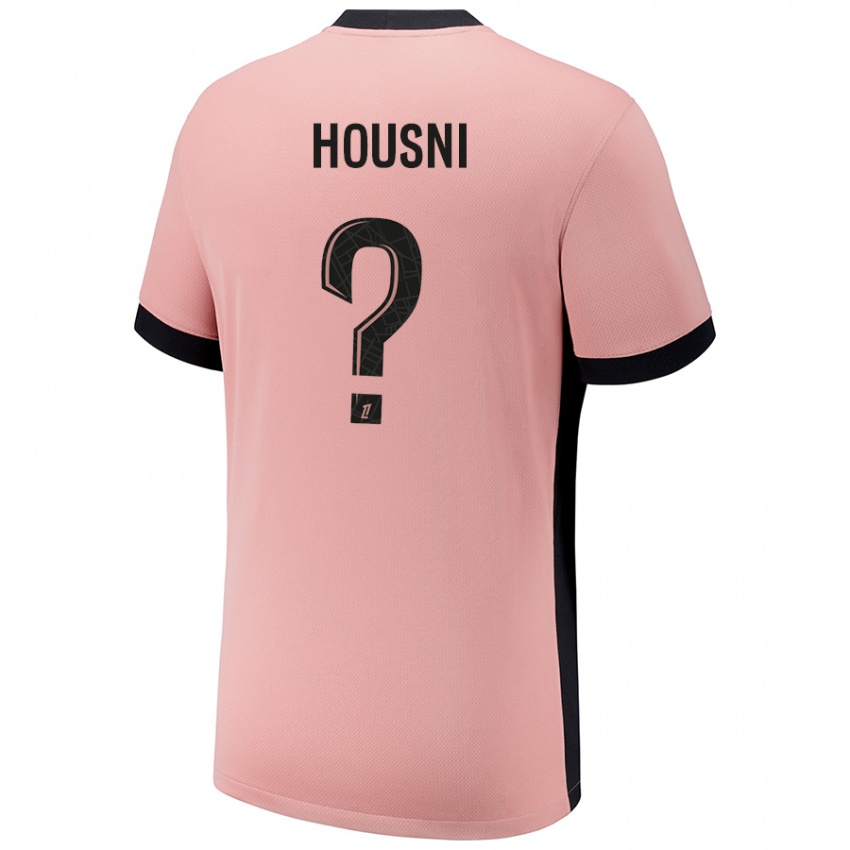 Niño Camiseta Ilyes Housni #0 Rosa Óxido Equipación Tercera 2024/25 La Camisa Chile