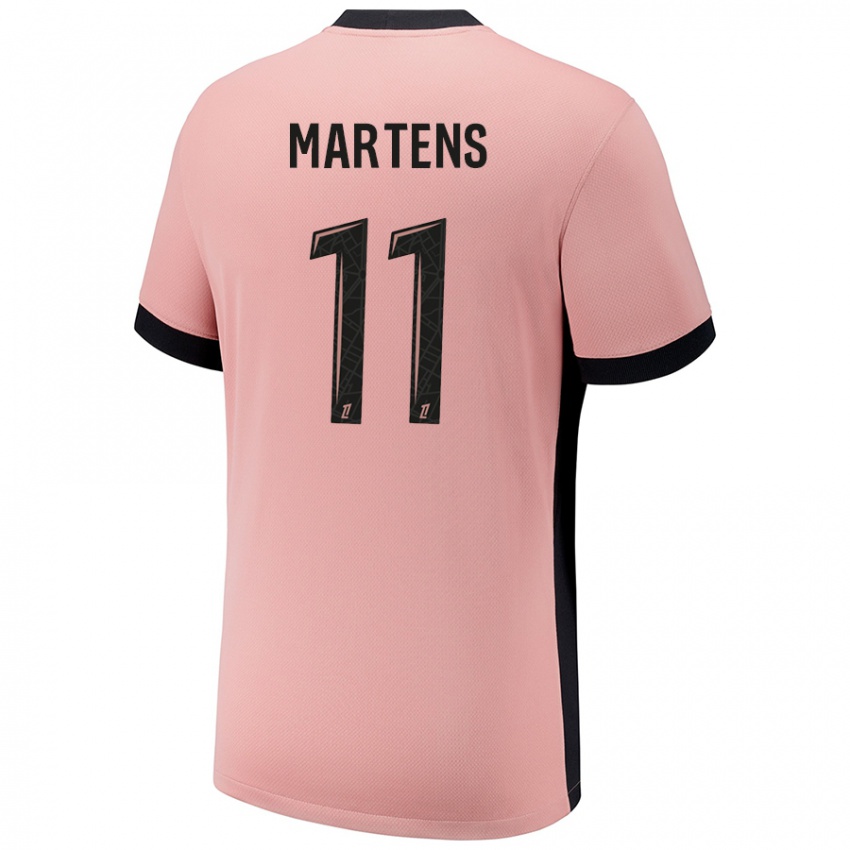 Niño Camiseta Lieke Martens #11 Rosa Óxido Equipación Tercera 2024/25 La Camisa Chile