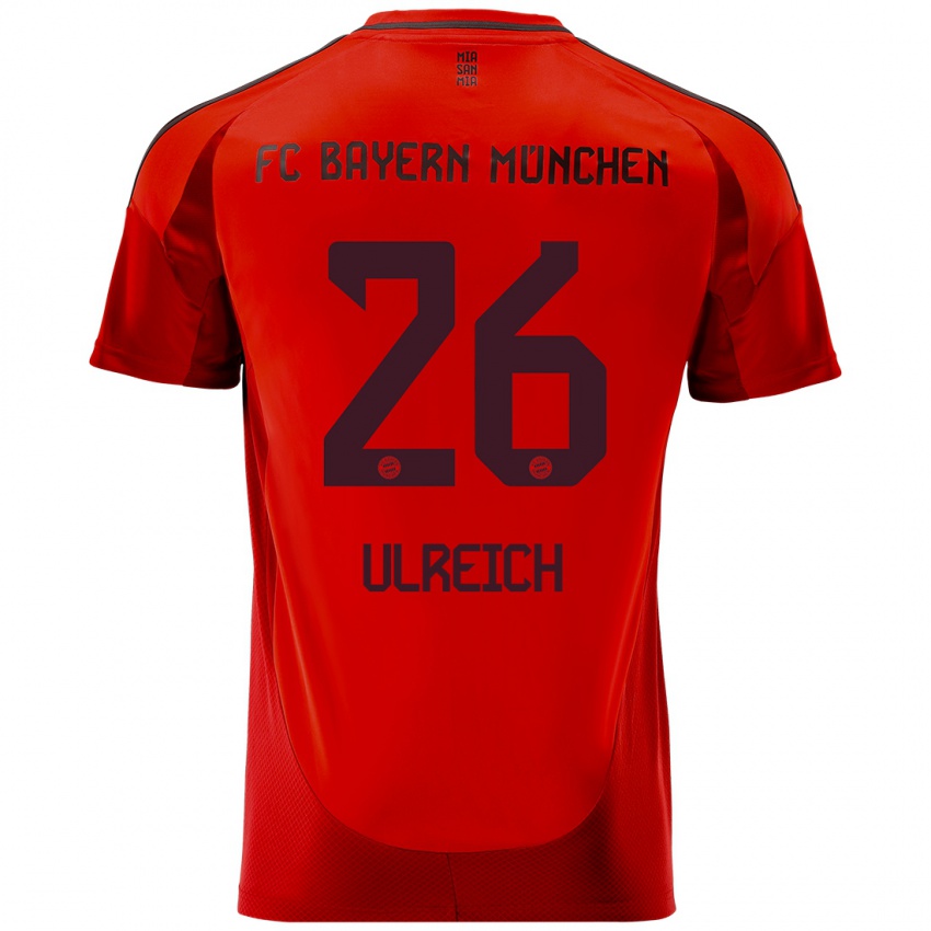 Hombre Camiseta Sven Ulreich #26 Rojo 1ª Equipación 2024/25 La Camisa Chile