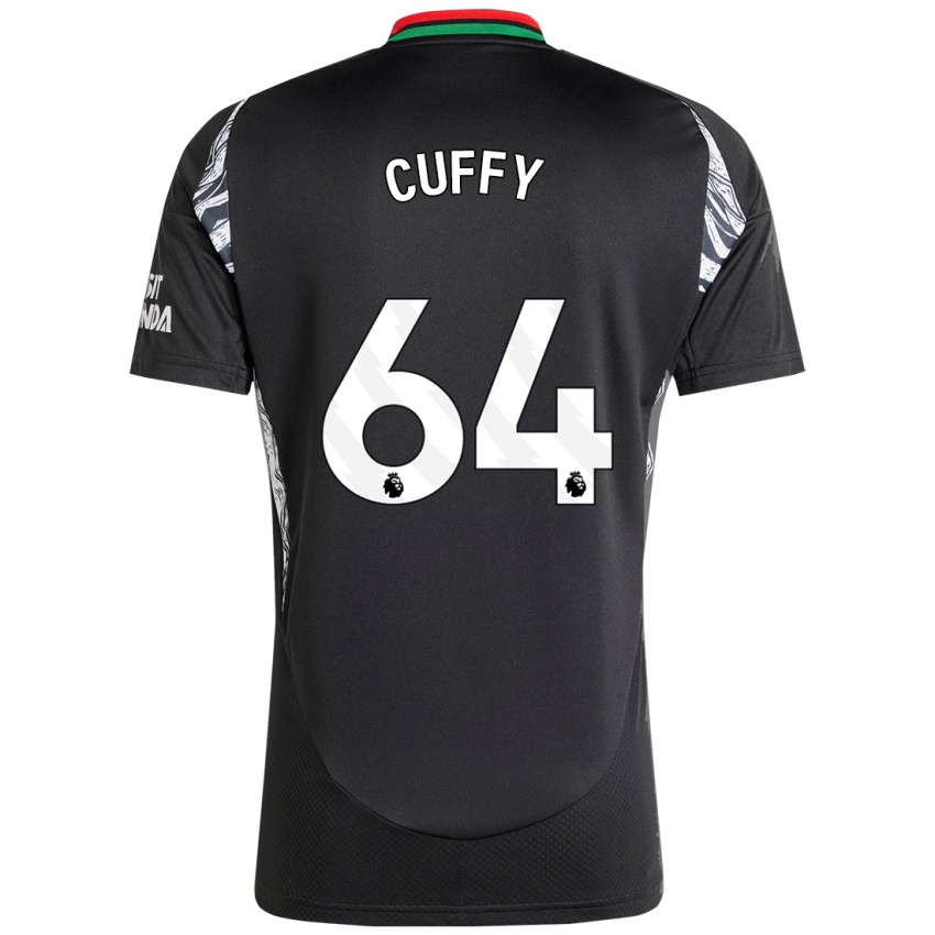 Hombre Camiseta Brooke Norton Cuffy #64 Negro 2ª Equipación 2024/25 La Camisa Chile