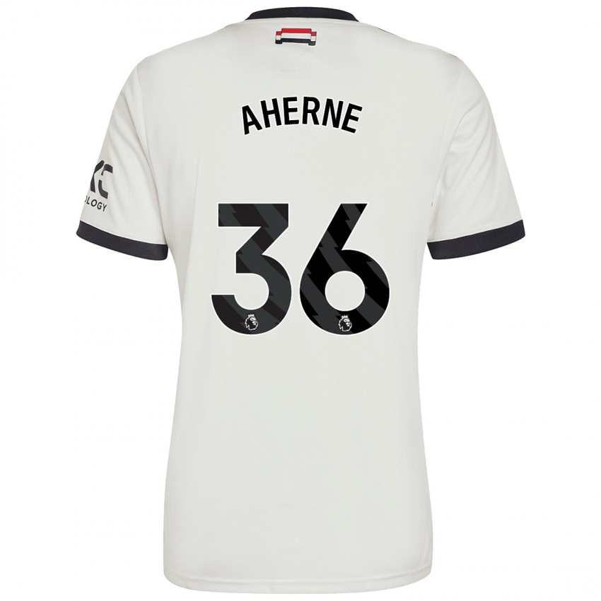 Hombre Camiseta Alyssa Aherne #36 Blanquecino Equipación Tercera 2024/25 La Camisa Chile