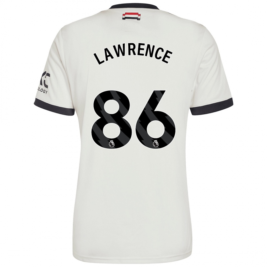 Hombre Camiseta Marcus Lawrence #86 Blanquecino Equipación Tercera 2024/25 La Camisa Chile