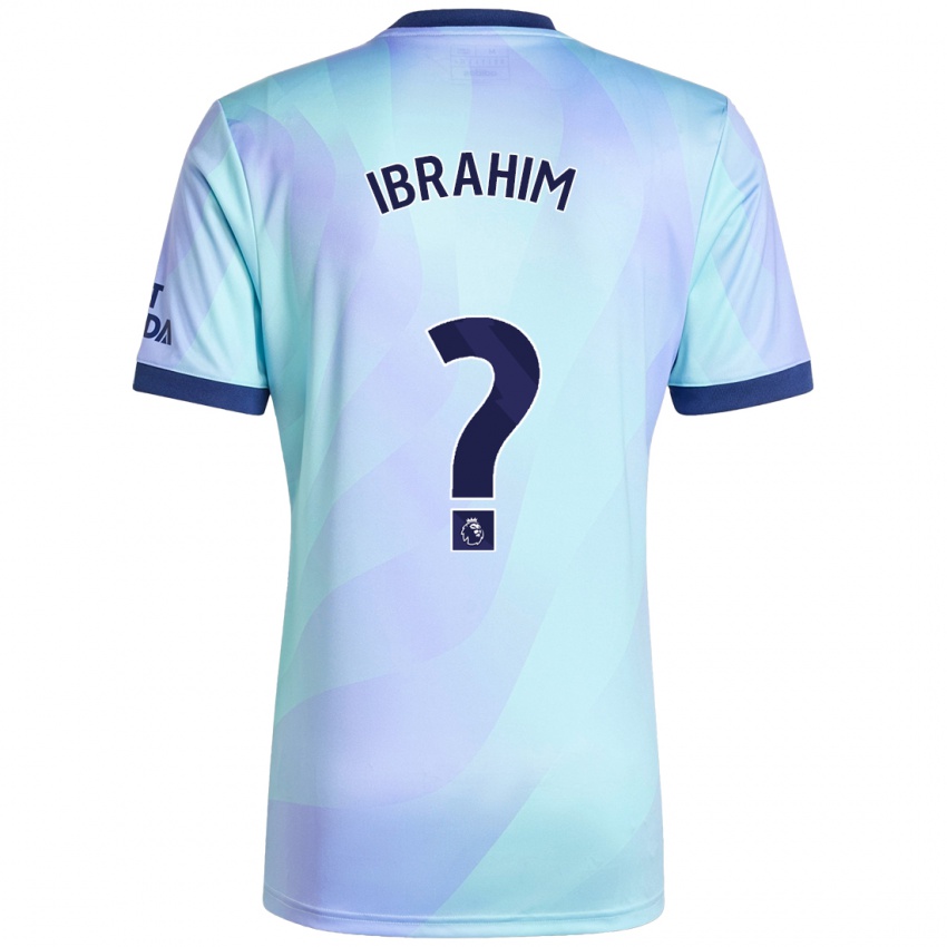 Hombre Camiseta Bradley Ibrahim #0 Agua Equipación Tercera 2024/25 La Camisa Chile