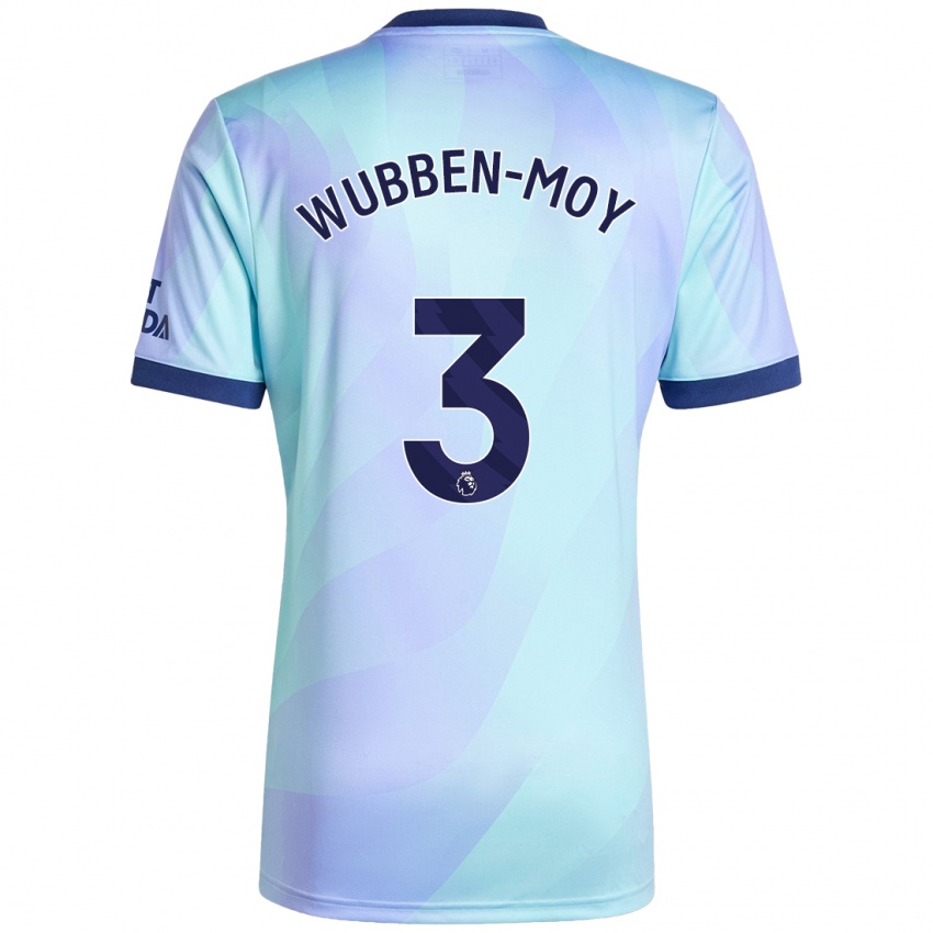 Hombre Camiseta Lotte Wubben-Moy #3 Agua Equipación Tercera 2024/25 La Camisa Chile