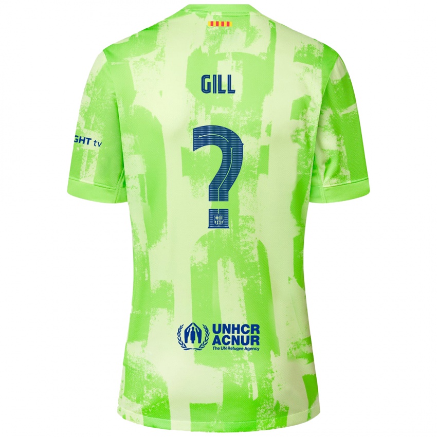 Hombre Camiseta Adrian Gill #0 Lima Equipación Tercera 2024/25 La Camisa Chile