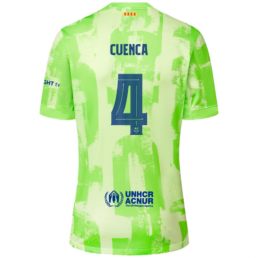 Hombre Camiseta Andrés Cuenca #4 Lima Equipación Tercera 2024/25 La Camisa Chile