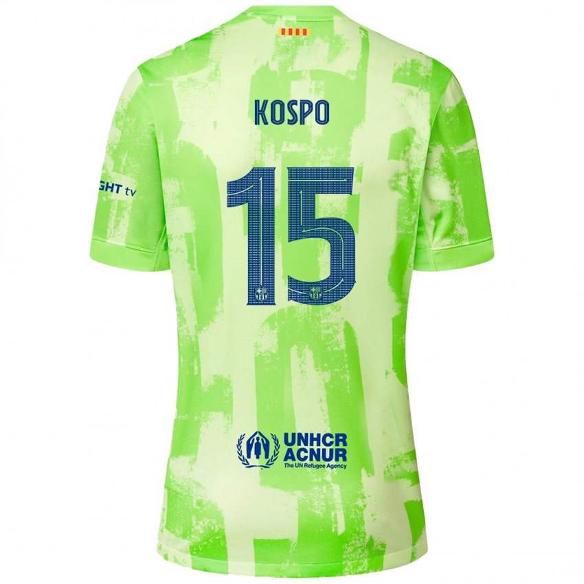 Hombre Camiseta Eman Kospo #15 Lima Equipación Tercera 2024/25 La Camisa Chile