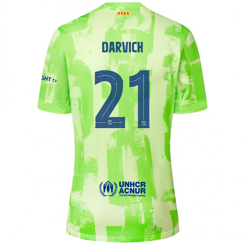 Hombre Camiseta Noah Darvich #21 Lima Equipación Tercera 2024/25 La Camisa Chile