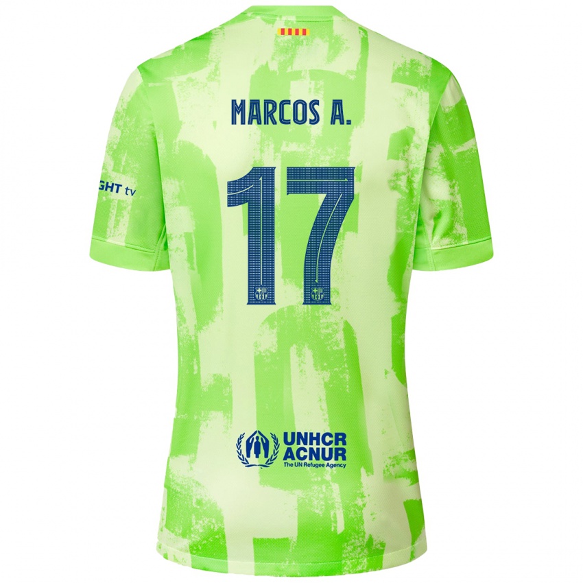 Hombre Camiseta Marcos Alonso #17 Lima Equipación Tercera 2024/25 La Camisa Chile