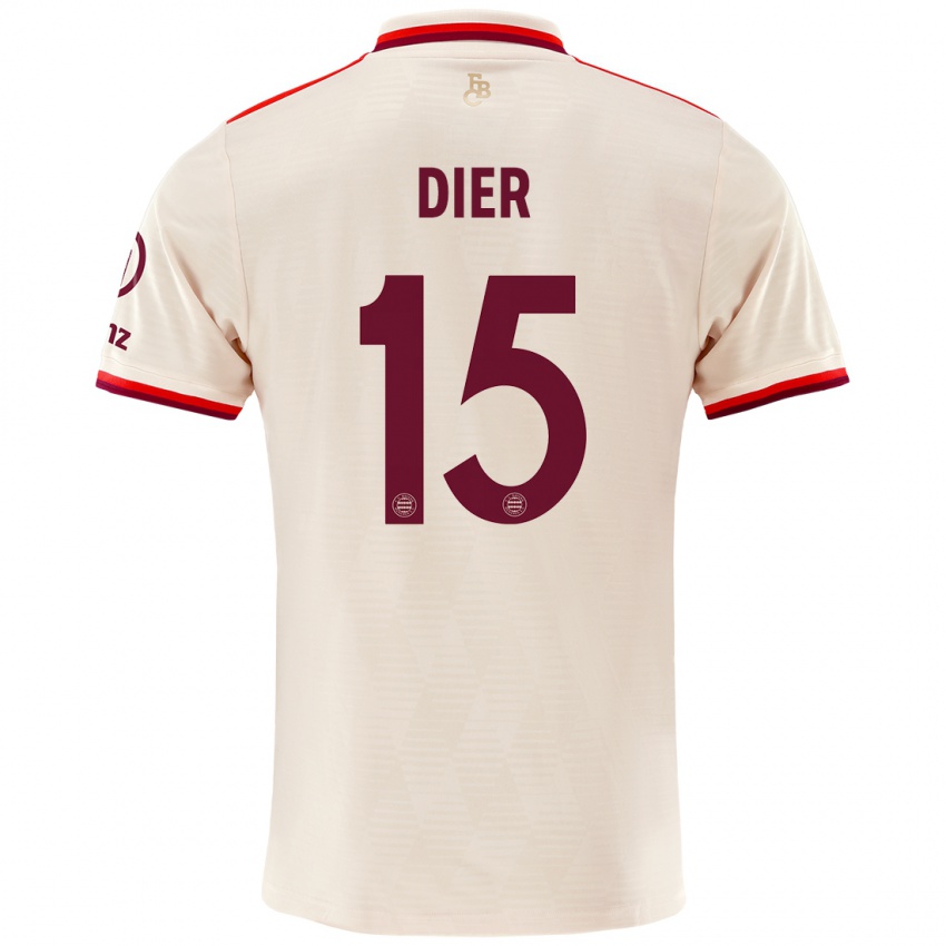 Hombre Camiseta Eric Dier #15 Lino Equipación Tercera 2024/25 La Camisa Chile