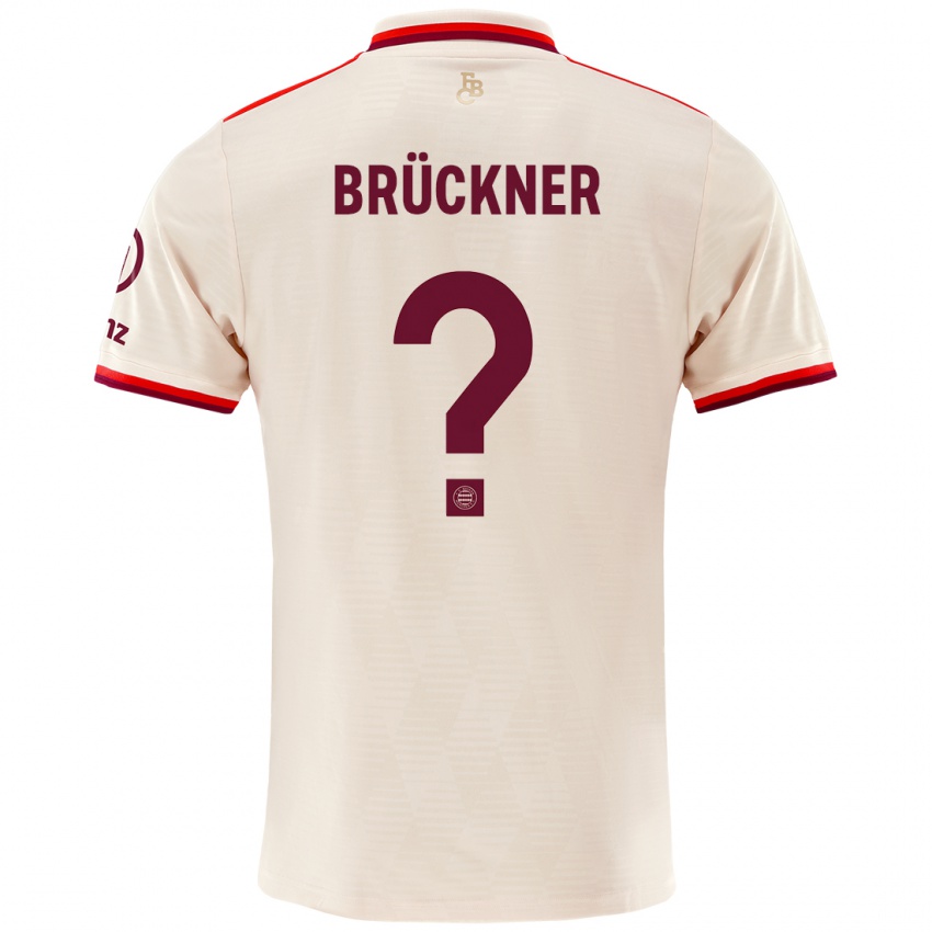 Hombre Camiseta Angelo Brückner #0 Lino Equipación Tercera 2024/25 La Camisa Chile