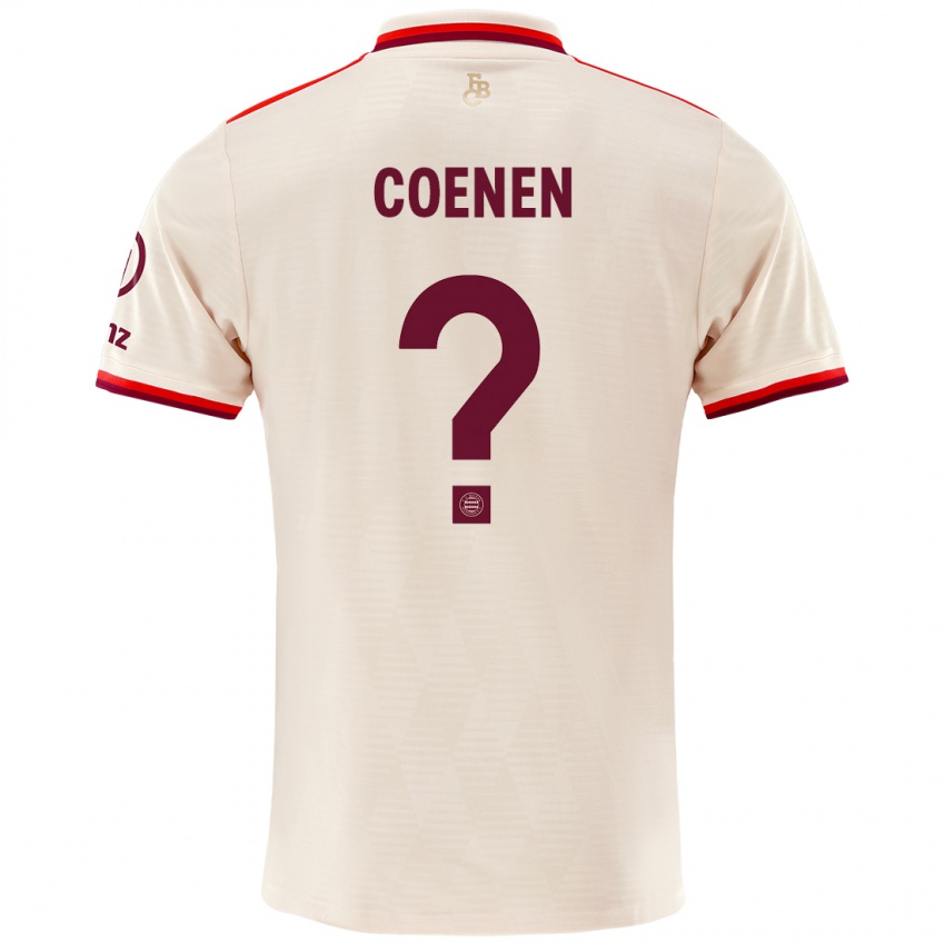 Hombre Camiseta Alexander Coenen #0 Lino Equipación Tercera 2024/25 La Camisa Chile