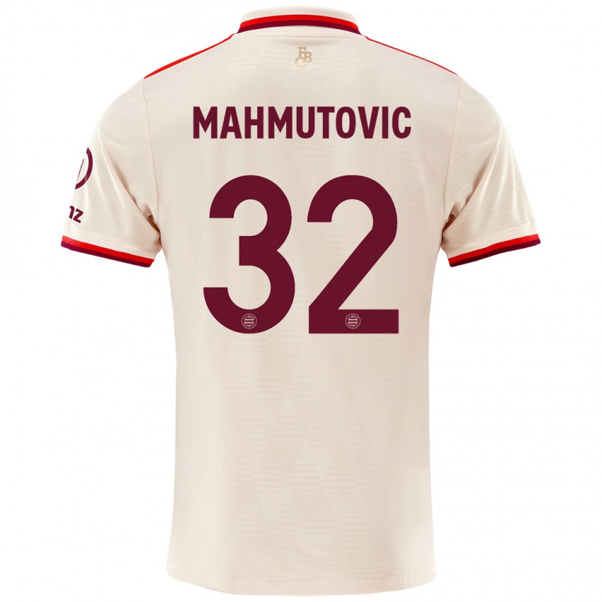 Hombre Camiseta Ena Mahmutovic #32 Lino Equipación Tercera 2024/25 La Camisa Chile