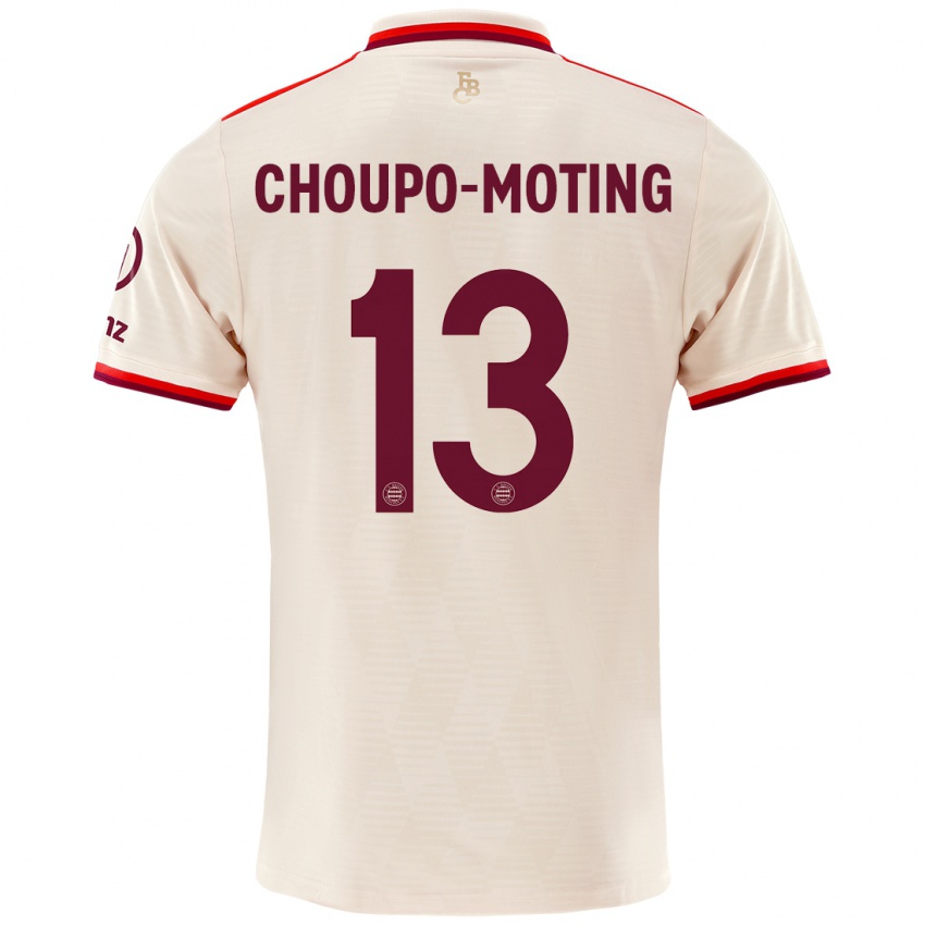 Hombre Camiseta Eric Maxim Choupo-Moting #13 Lino Equipación Tercera 2024/25 La Camisa Chile